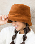 Plush Fur Bucket Hat