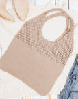 Soft Knit Hobo Shoulder Bag