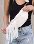 Nora Removable Fringe Crossbody Sling Bag