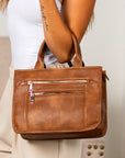 Jordan Mixed Media Tote