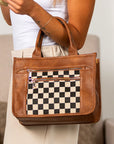Jordan Mixed Media Tote
