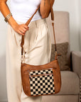 Ashley Mixed Media Crossbody