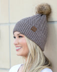 C.C® Honeycomb Pom Beanie