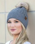 C.C® Honeycomb Pom Beanie