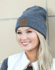 C.C® Heathered Boyfriend Beanie