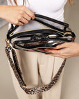 Kendall Leopard Stadium Camera Crossbody