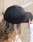 Quilted Puffer Ball Cap