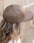 Quilted Puffer Ball Cap
