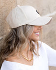 Quilted Puffer Ball Cap