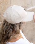 Quilted Puffer Ball Cap
