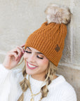 C.C® Honeycomb Pom Beanie