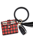 Buffalo Key Ring ID Wallet Bracelet
