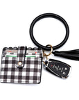 Buffalo Key Ring ID Wallet Bracelet
