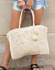 Straw Traveler Tote
