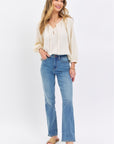 Judy Blue Full Size High Waist Straight Jeans