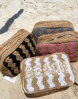Beach XL Makeup Bag with Puka Shells - My Pampered Life Seattle