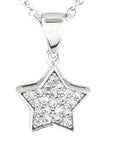 CZ Star Pendant Necklace