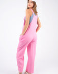 VERY J Knot Strap Jumpsuit with Pockets