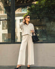 Umgee Full Size Drawstring Wide Leg Pants with Pockets