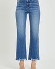 RISEN High Rise Straight Jeans