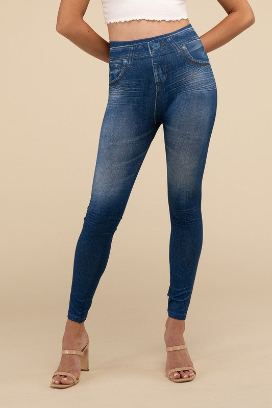 Lilou Denim Leggings