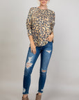 e Luna PLUS Cheetah Sweatshirt