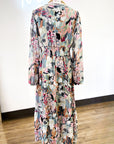 Happy Hour Multi Colored Print Maxi Dress