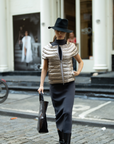 Cotes of London |The St Ives | Down Vest Metallic Gold