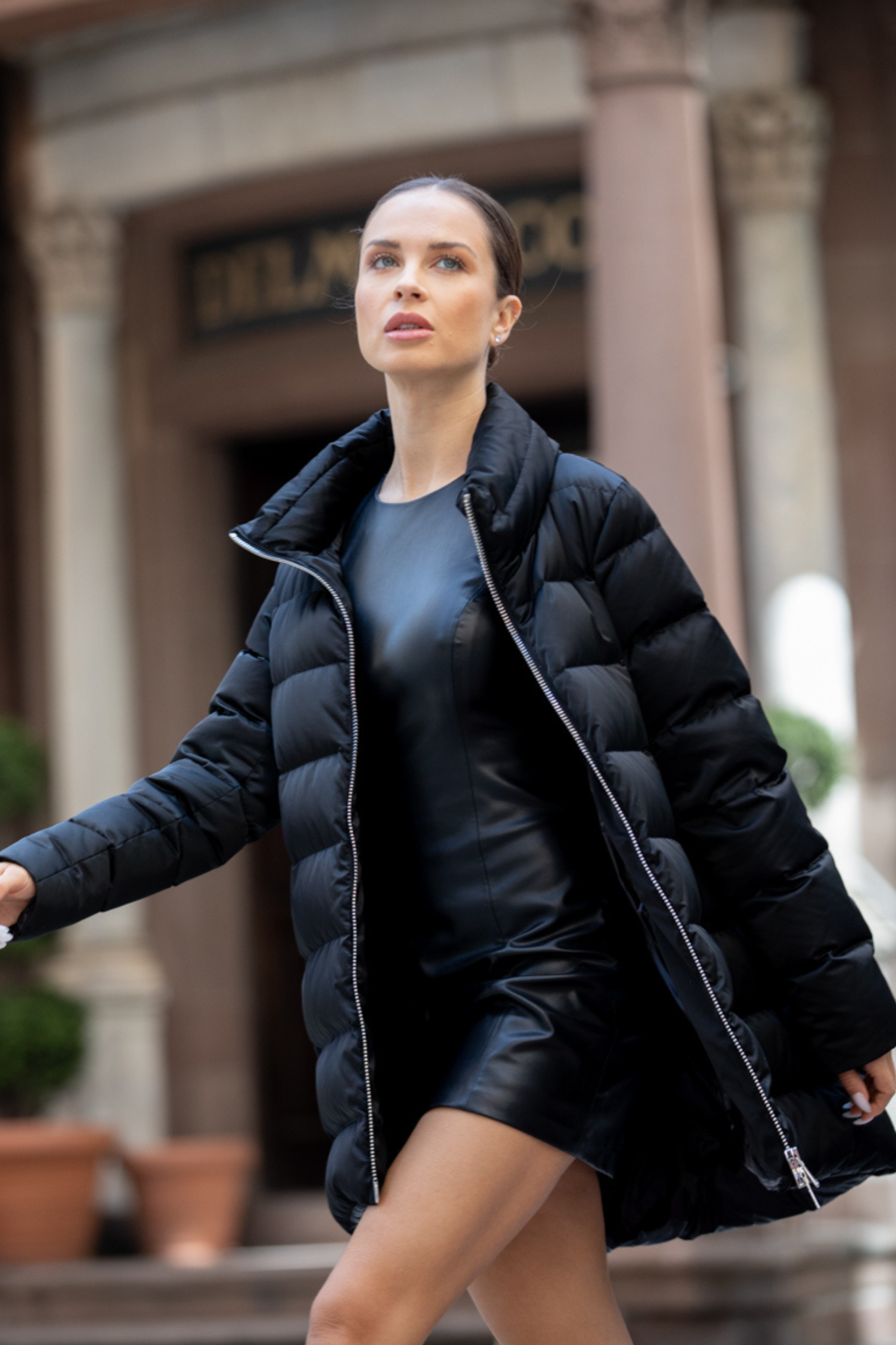 Cotes of London |The Dorchester Down Coat with Chunky Zipper