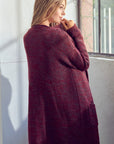 e Luna Chunky Sweater Knit Cardigan