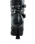 Jaunts Eyelets & Studs Harness Ankle Boots