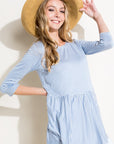 e Luna PLUS Pin Stripe Tunic