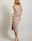 Ribbed Knit Maxi Dress