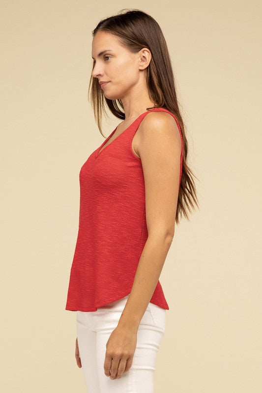 ZENANA V-Neck Sleeveless Cami Top