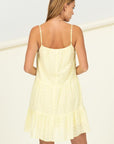 HYFVE Eyelet Tiered Cami Dress - Online Only