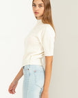 HYFVE Lovely Embrace Puff Sleeve Sweater - Online Only