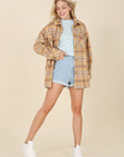 Lilou Plaid Shacket with Pockets