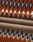 Western Geometric Knit Sweater