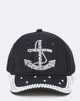 Crystal Anchor Canvas Cap