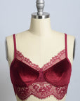 Velvet and Lace Half Cami