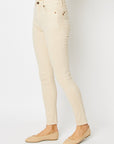 Judy Blue Full Size Garment Dyed Tummy Control Skinny Jeans