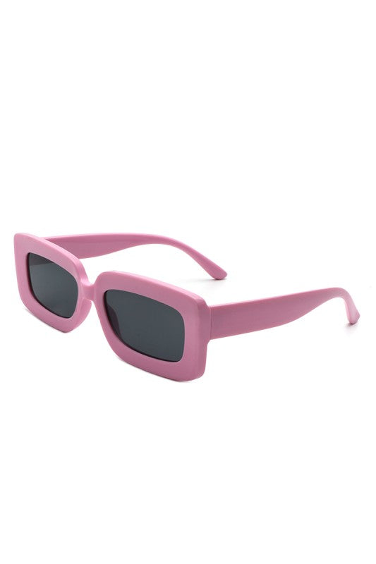 Rectangle Flat Top Fashion Sunglasses