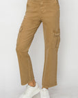 Risen Full Size High Rise Cargo Jeans