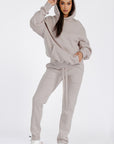 Premium Cotton Blend Hoodie Set