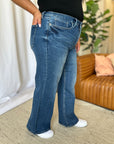 RFM Full Size High Rise Tummy Control Wide Leg Jeans