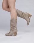 Akito Knee High Heel Boots