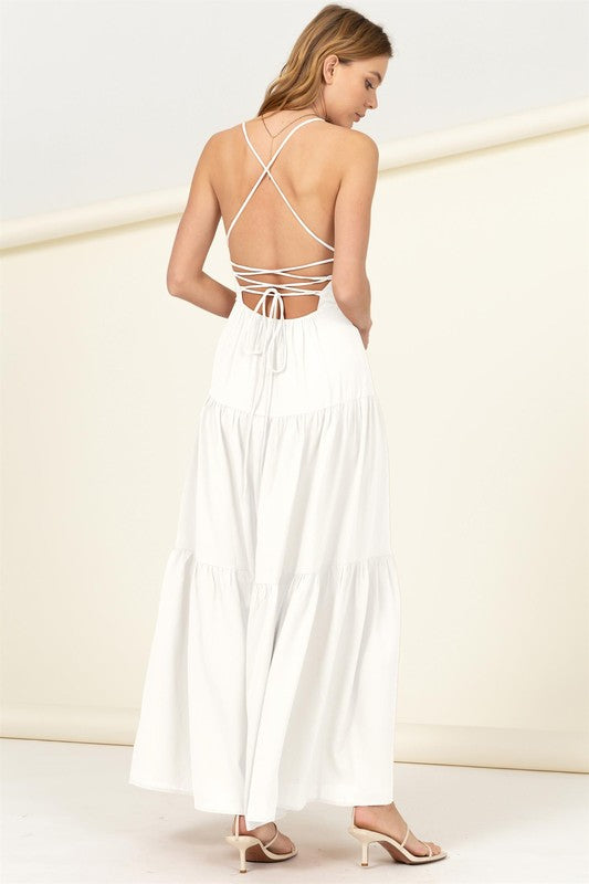 HYFVE Said Yes Tiered Maxi Dress - Online Only