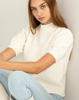 HYFVE Lovely Embrace Puff Sleeve Sweater - Online Only