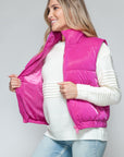 Snobbish Fine Fur Lining Quilted Vest