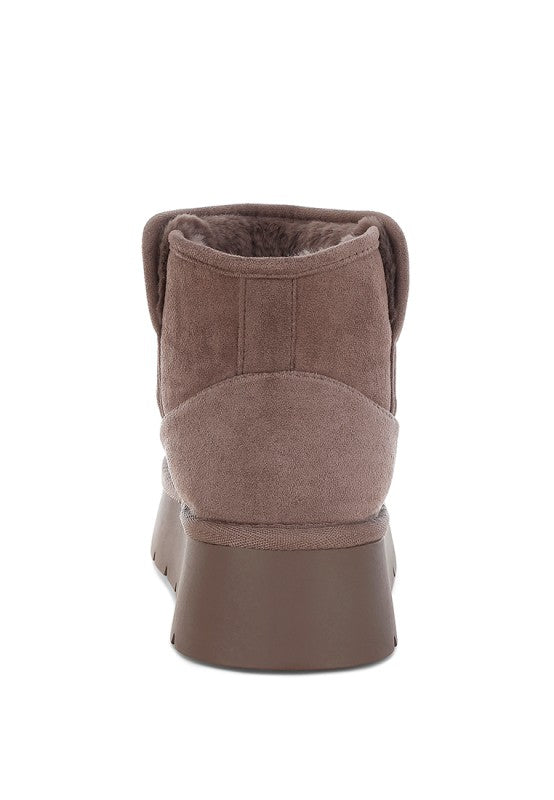 Holias Chunky Heeled Snow Boots